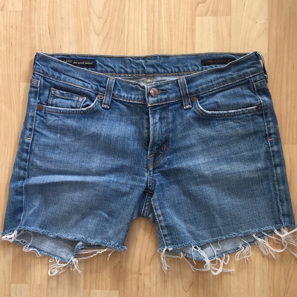 Citizens of humanity jean cut off shorts